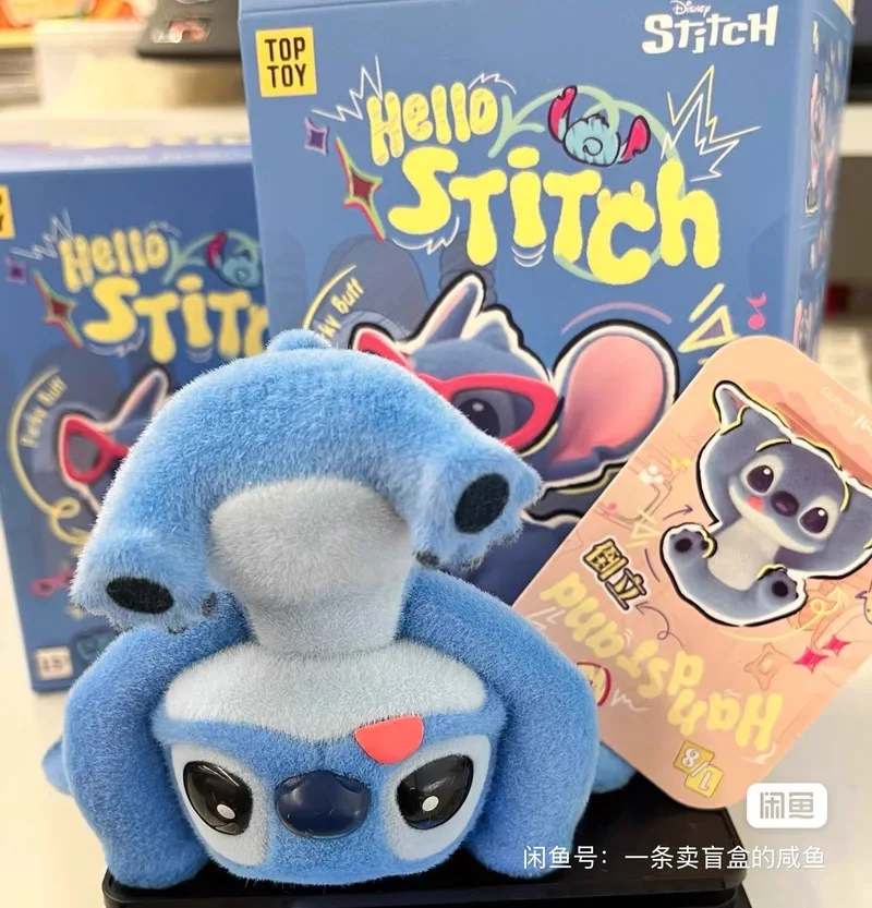 

Hello Stitch Series Of Figurines Blind Box Cute Plush Doll Desktop Ornaments Toys Stitch Mystery Box Birthday Surprise Gifts