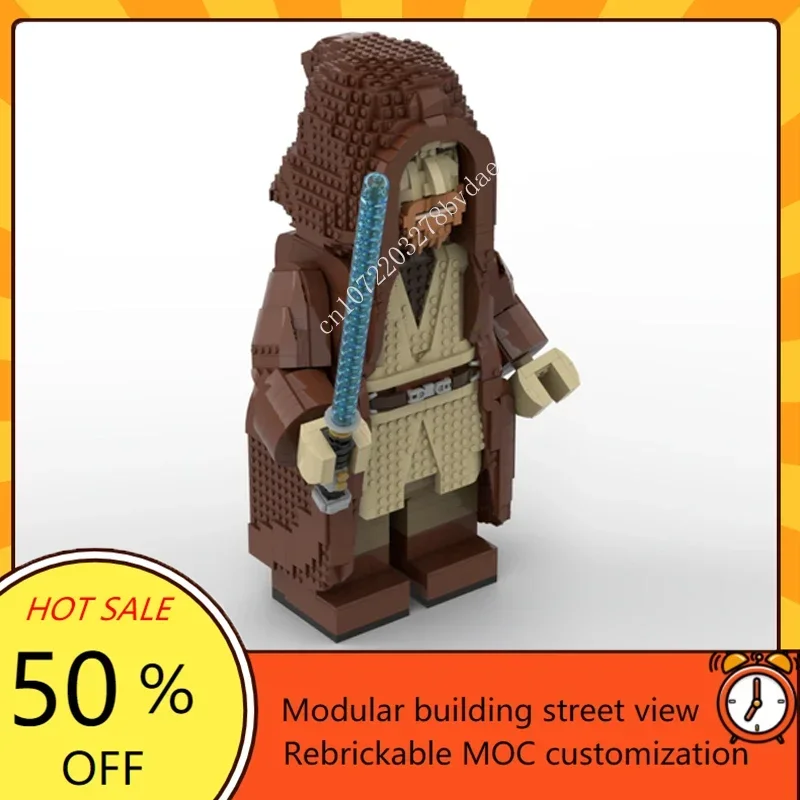2784PCS MOC Raum Schlacht Kommandant ObiWan Megafigure Modell Bausteine Technologie Ziegel DIY