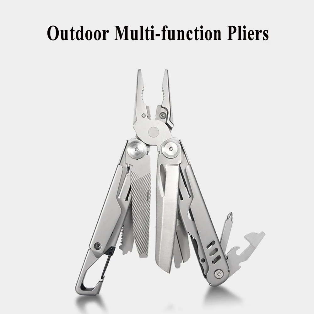 31 in1 Multi-tool Plier 440A Steel Folding Knife Universal Pliers Scissors Portable Cable Wire Cutter Camping Hand Repair Tools