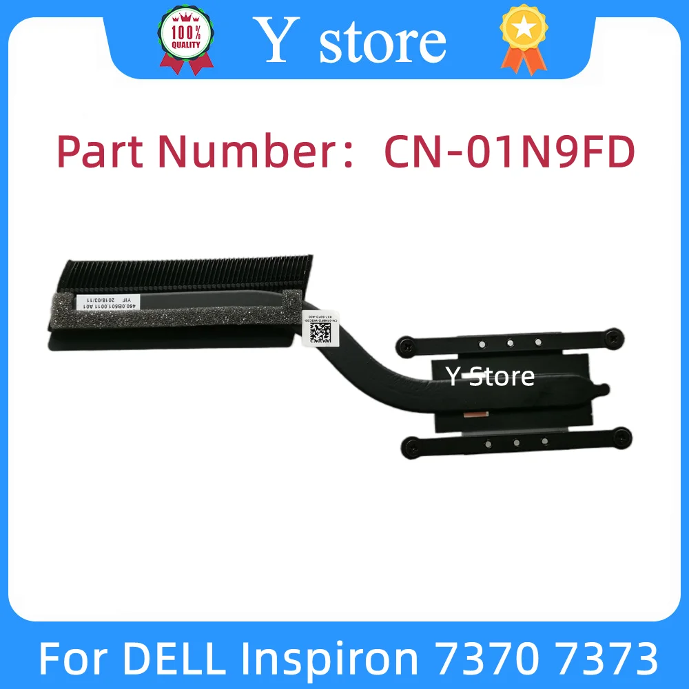 

Y Store New Original For Dell Inspiron 7370 7373 Radiator Copper Tube Heatsink 01N9FD 1N9FD CN-01N9FD Fast Ship