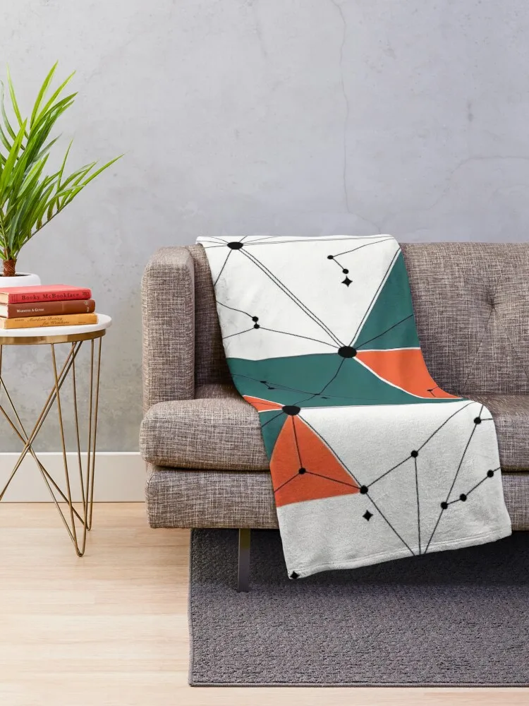 Celestial Reflections - Abstract Shape n° 02 Throw Blanket Kid'S blankets and throws Blankets