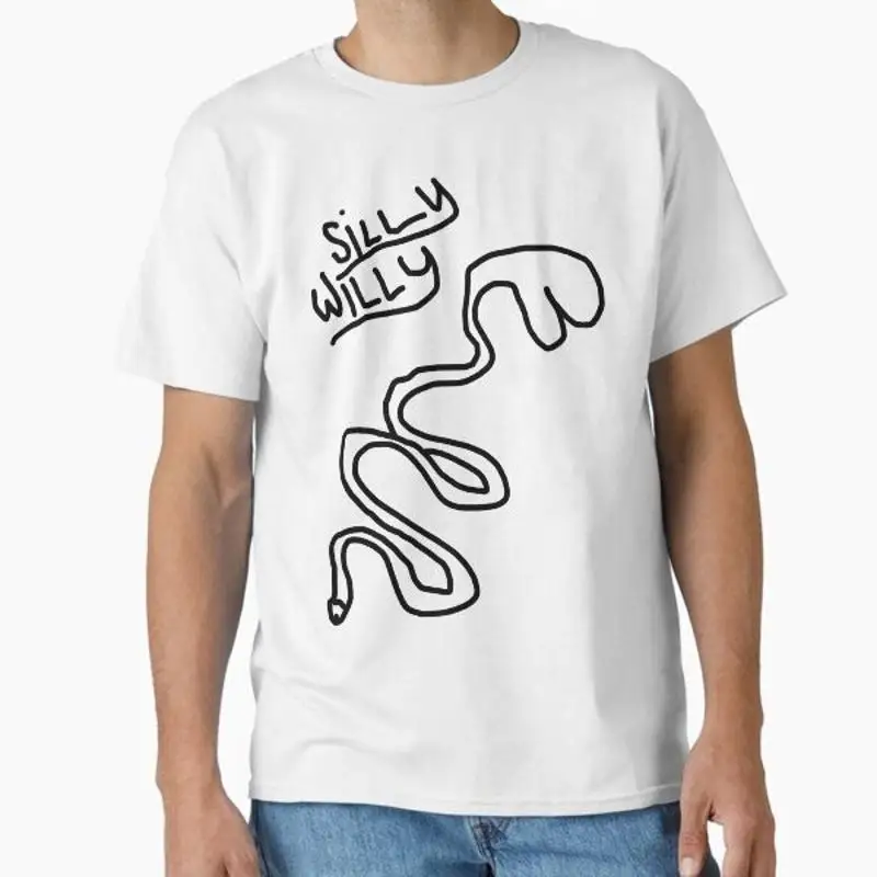 

Классическая футболка Silly Willy, сделанная в США, размер S 2XL
