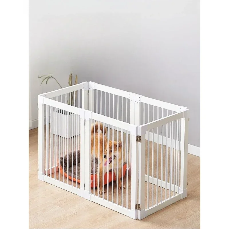 Small and medium-sized dogs and cats Foldable dog fence Door fence Baffle Pet fence