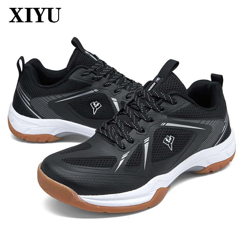 

XIYU обувь для бадминтона, теннис, настольный теннис, осенние профессиональные спортивные соревнования, дышащие, нескользящие, силовые тренировки на открытом воздухе