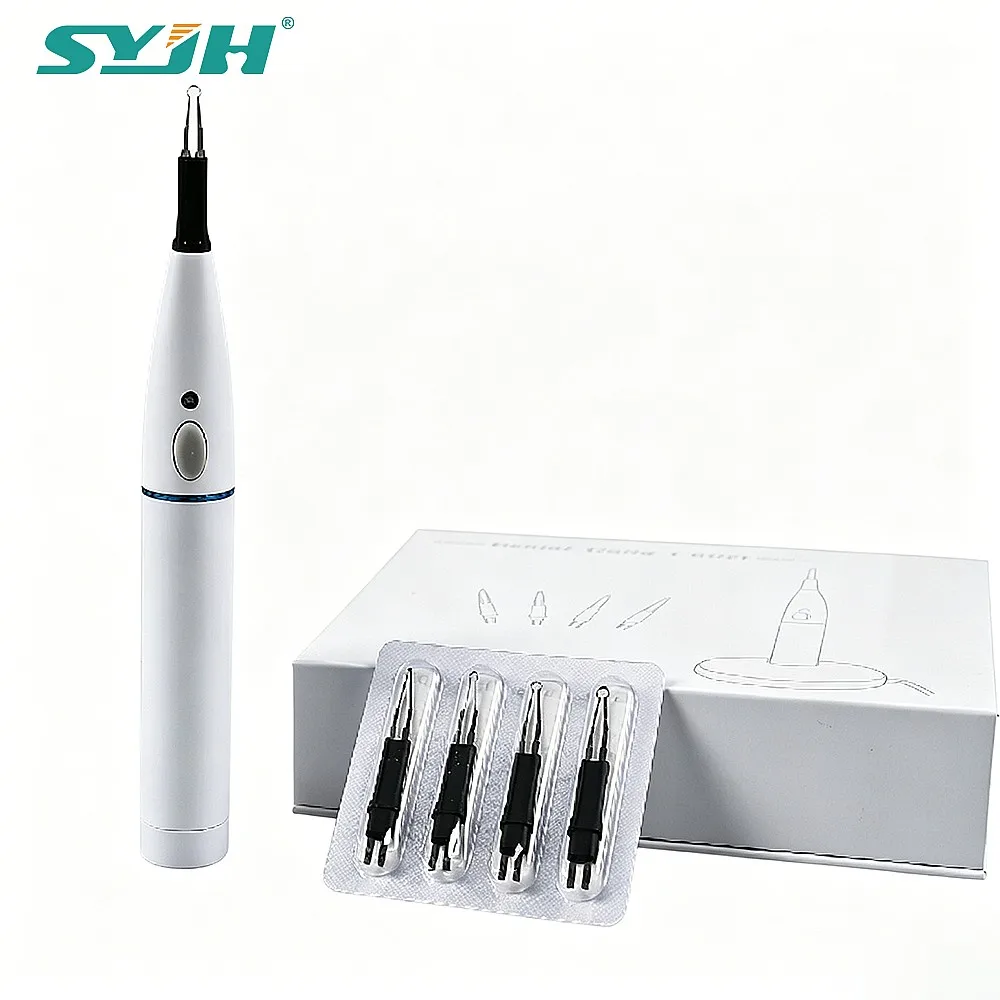 Dentals Gutta Percha Cutter 4 Tips Dissolved Breaker Root Canal Obturation Endodontic Tool