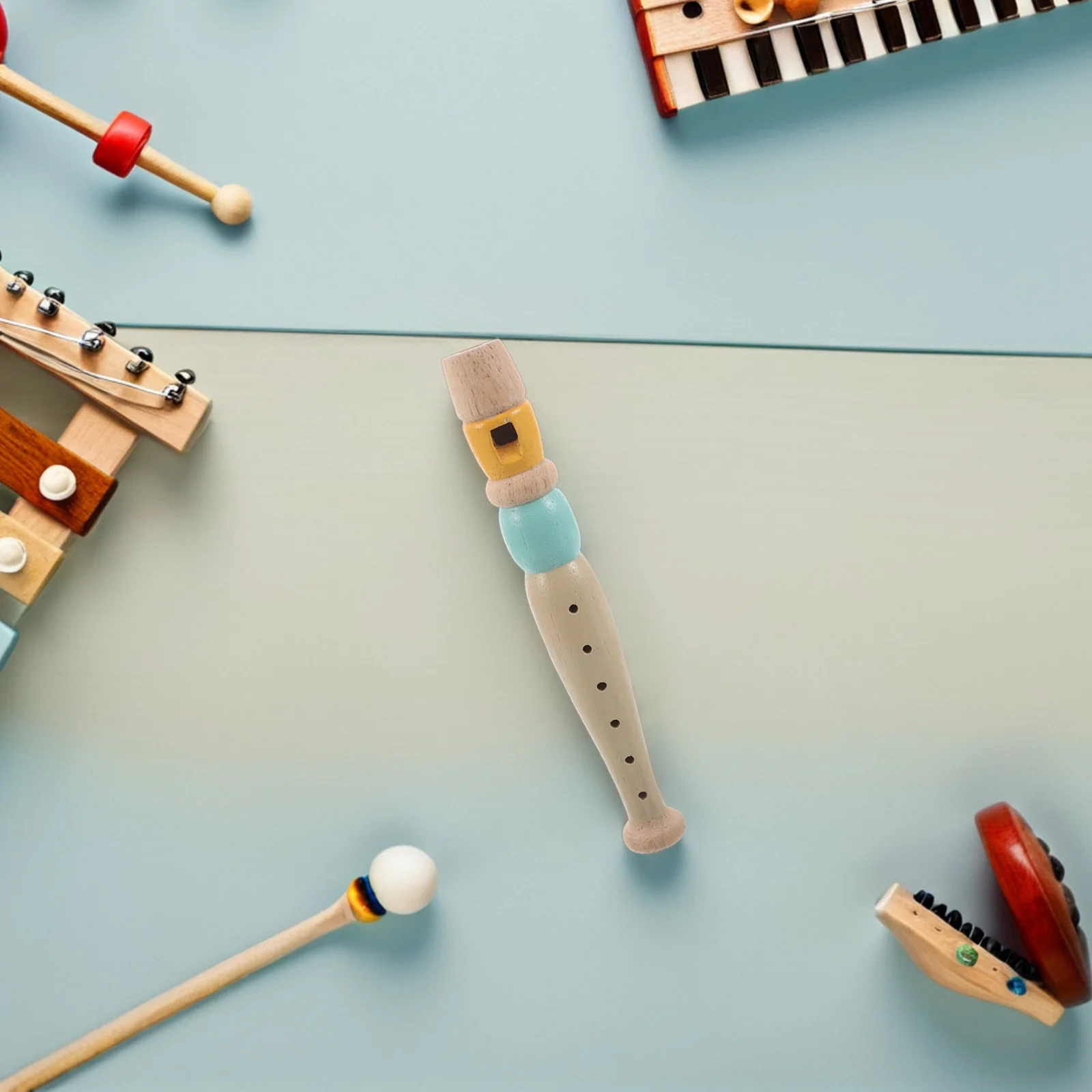 

Soprano Wooden 6 Hole Recorder Flute Vertical Flute Instrument Music Recorder School Educational Musical Instruments