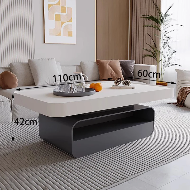 Designer Luxury Coffee Table Modern Bedroom Decoration Wood Side Table Storage Dinner Writing Meubles Living Room Furniture