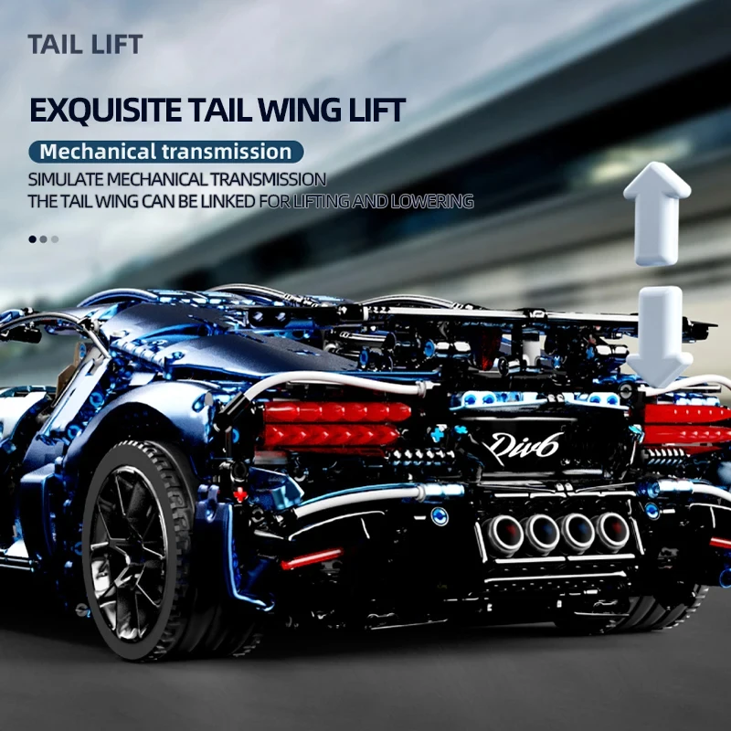 City Speed Car Building Blocks Diy Super Sports Car 1:8 Scale Model Bricks Desktop Decoration DIY Toy For Kids Birthday Gifts