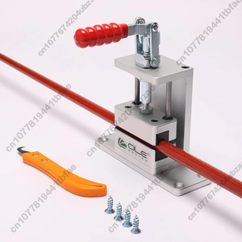 Golf swing re-shear tool grip manual fixture removal golf repair tool mini golf grip replacement station