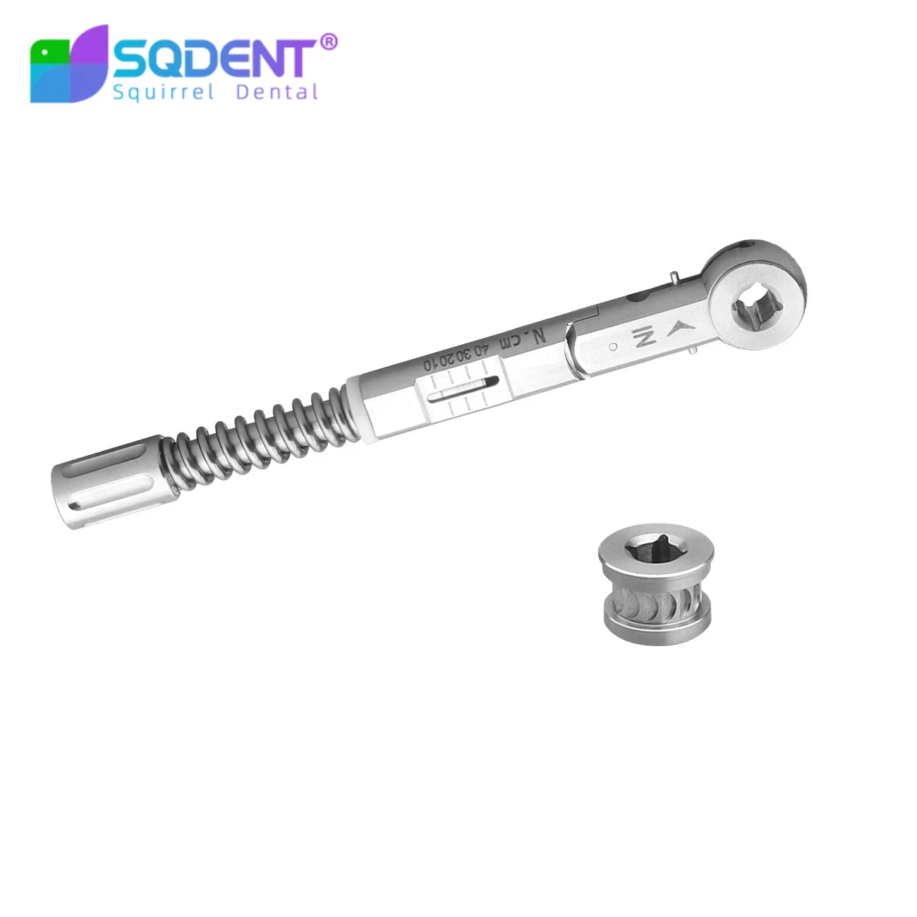SQDENT Dental Implant Restoration Universal Torque Wrench 10-40 Ncm Ratchet Design for Implant Restoration Factory Price