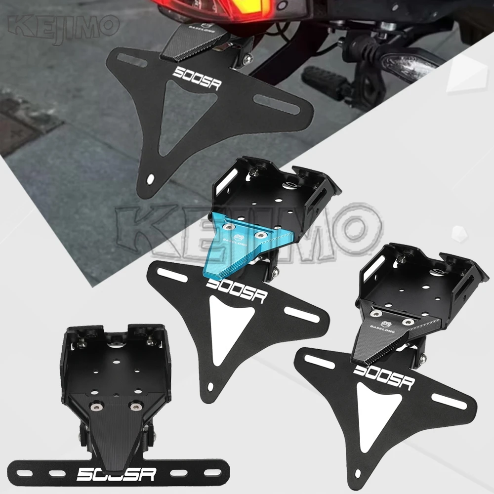

FOR CFMOTO 500SR 2026-2027-2028 Motorcycle Rear License Plate Relocation Bracket Fender Eliminator Kit 675NK 675SR 2025-2027