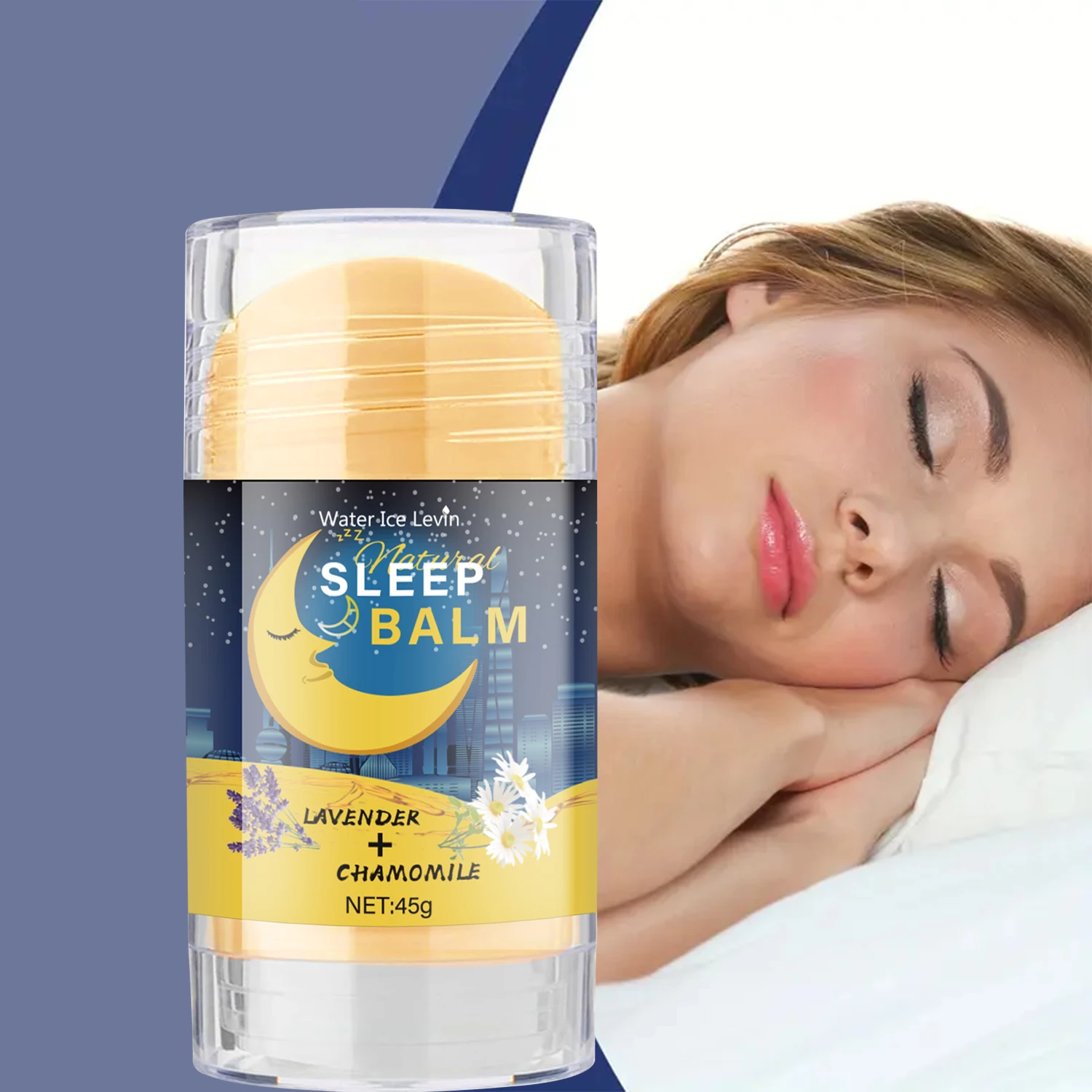 Bálsamo Relajante Sueño con Lavanda y Manzanilla | Aroma Calmante para Noches de InviernoBaume Nuit Apaisant à la Lavande | Relaxation Profonde et Confort de la Peau en Hiver