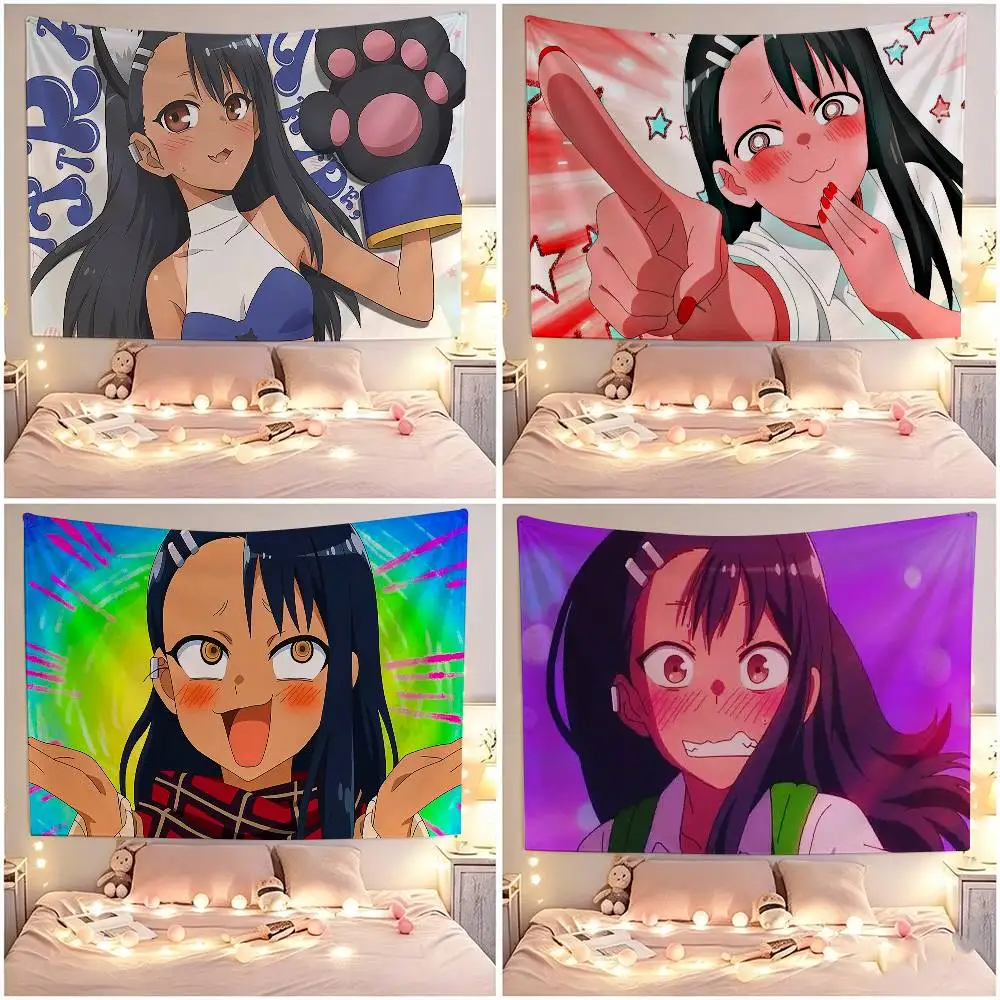 A-Don't Toy With Me, Miss Nagatoro Flags Suitable For Party Club Outdoor Interior Wall Decoration Banner Fans Gift