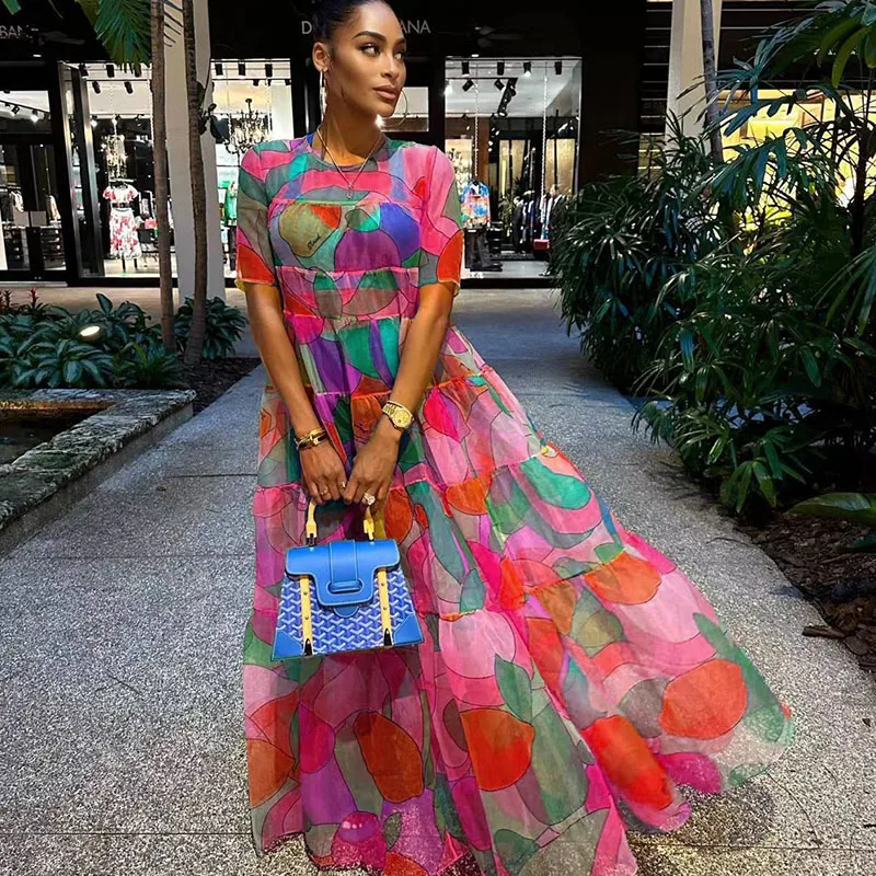 colorful dress Colorful Prom Dress