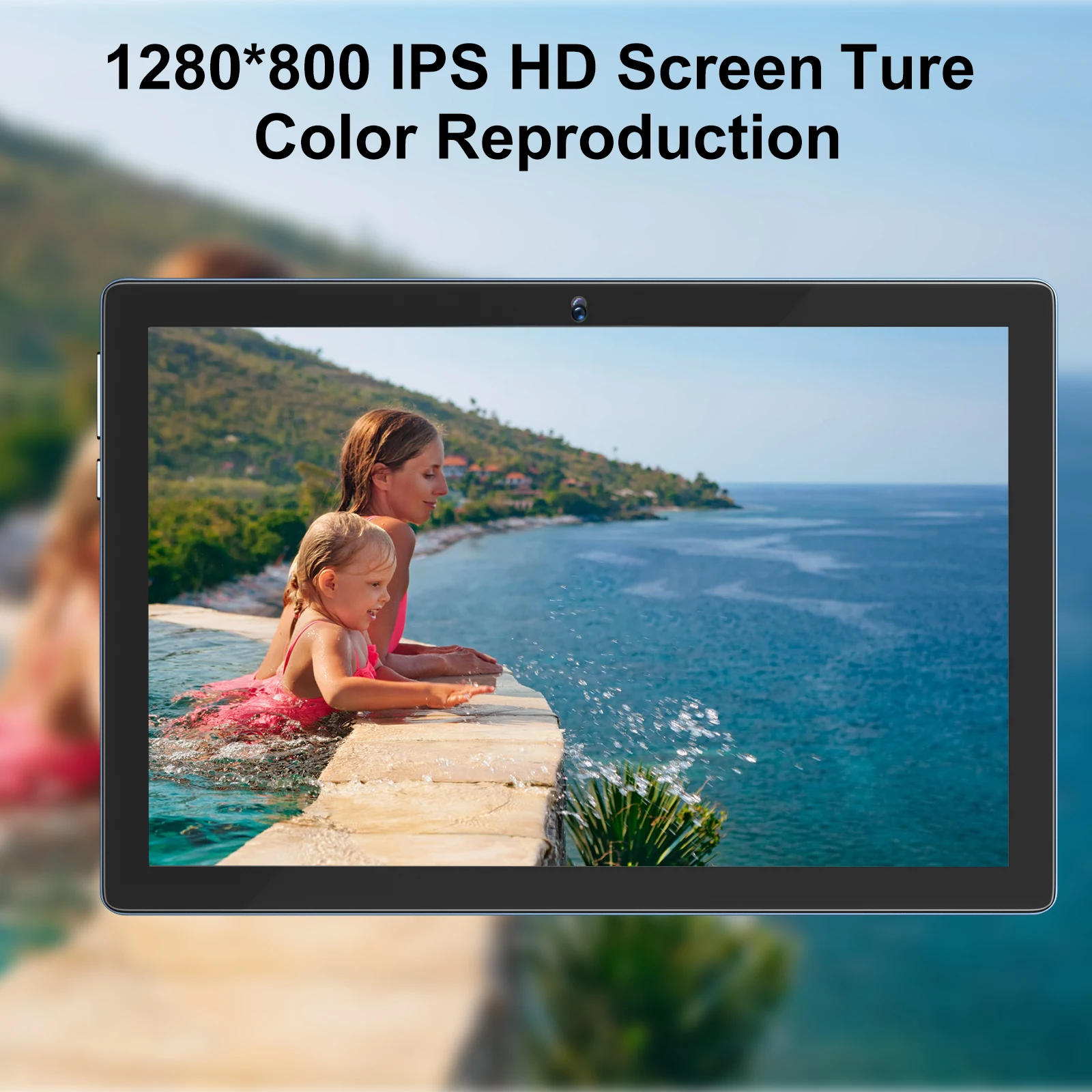 XGODY 10 Inch Tablet Android 11 Study Tablets for Education 4GB 64GB WiFi PC Bluetooth Case Keyboard for Adults Children Kids