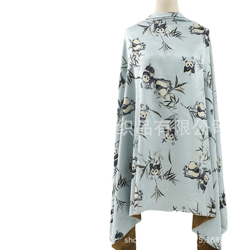 Tecido jacquard pesado para camisa de macacão cheongsam e folha de roupas