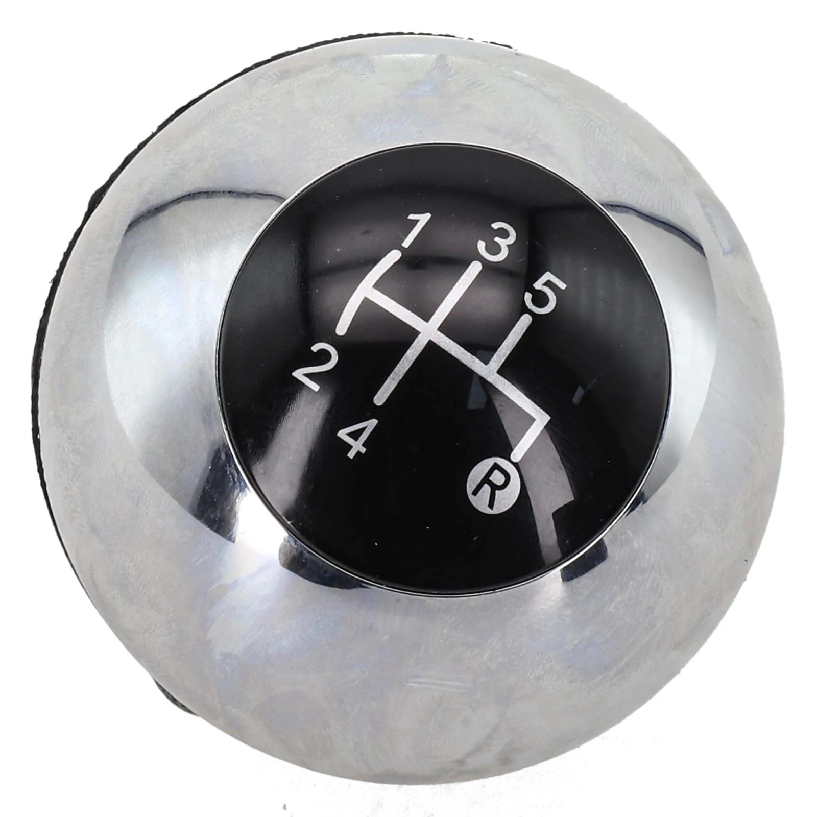 5 Speed Manual Gear Shift Knob Head Ball Chrome For Fiat 500 2012-2018 55344048 Manual Gear Shifter Knob Replacement