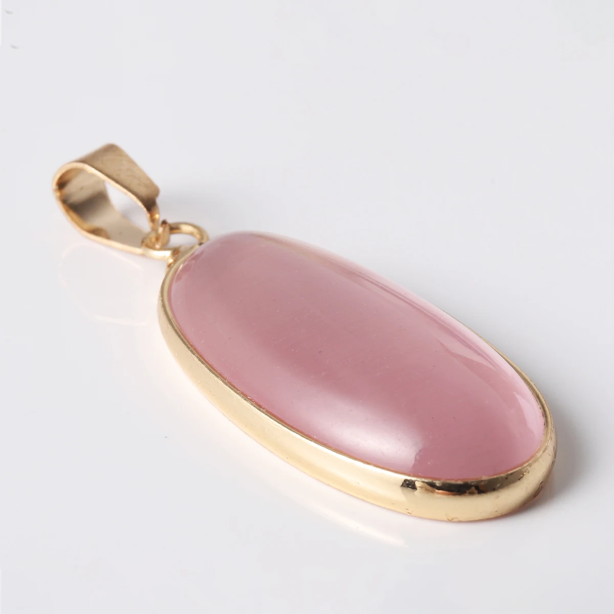 قلادة طويلة بيضاوية على شكل عين القطة على الطراز البوهيمي، قلادة مجوهرات متعددة الألوان، إكسسوار متعدد الاستخدامات، هدية فريدة للأصدقاء والعائلة #6