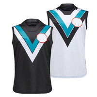 2025 Port Adelaide Power Home / Clash Guernsey - Mens Size:S-5XL（Print Name Number）Comfortable Breathable Perfect Quality!