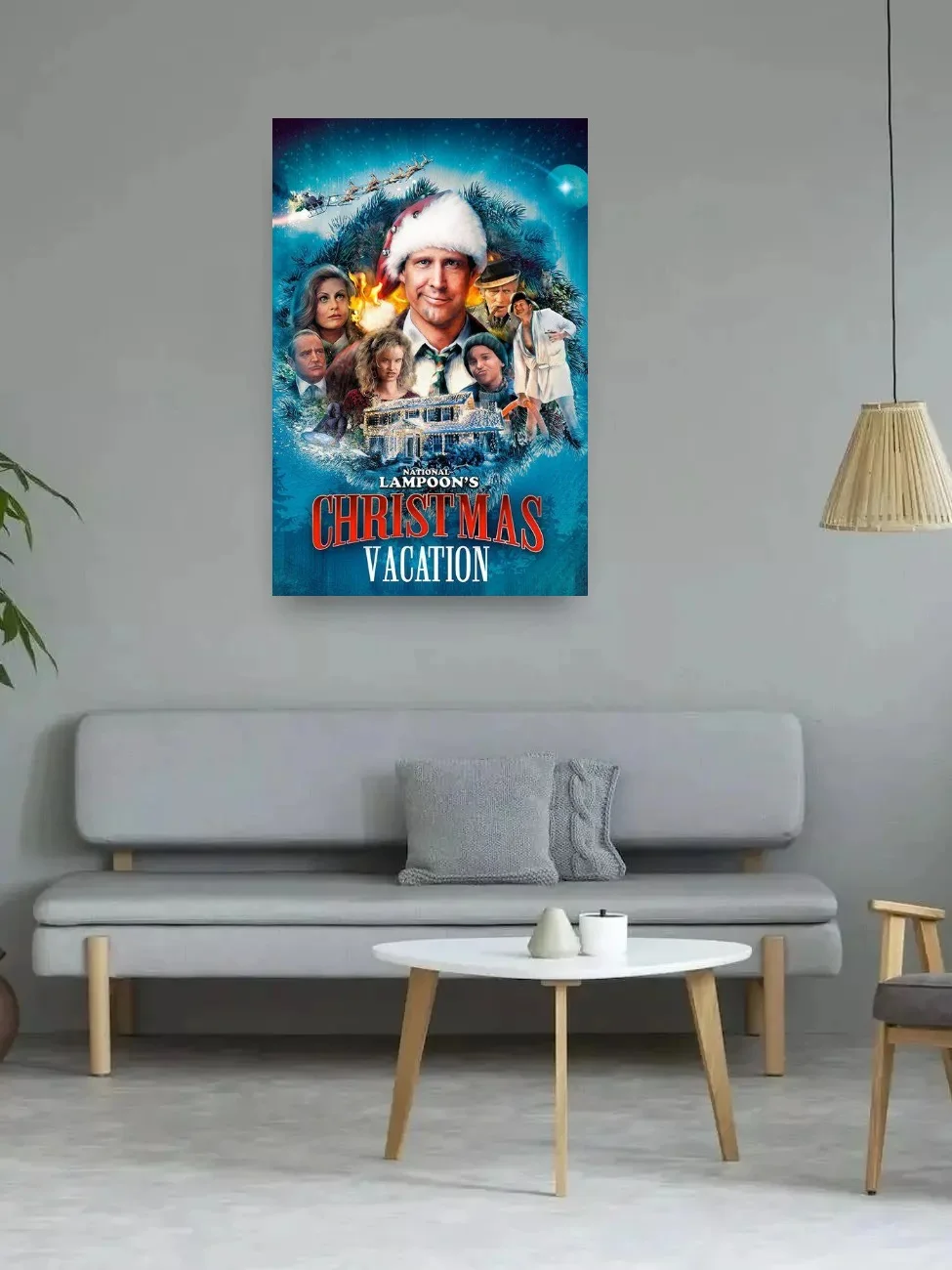 1989 National Lampoons Christmas Vacation Movie, Art Picture Print Silk Poster, Home Wall Decor