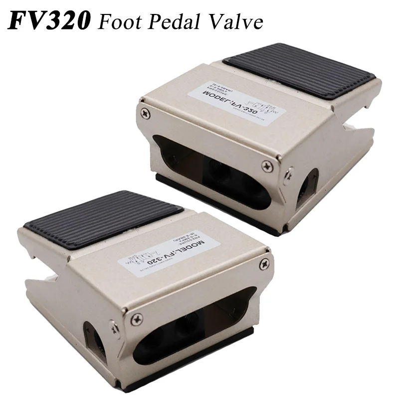 FV320 Pneumatic Foot Pedal Valve Cylinder Control Switch Pneumatic Switch Foot Pedal Valve Air Exchange Directional Control