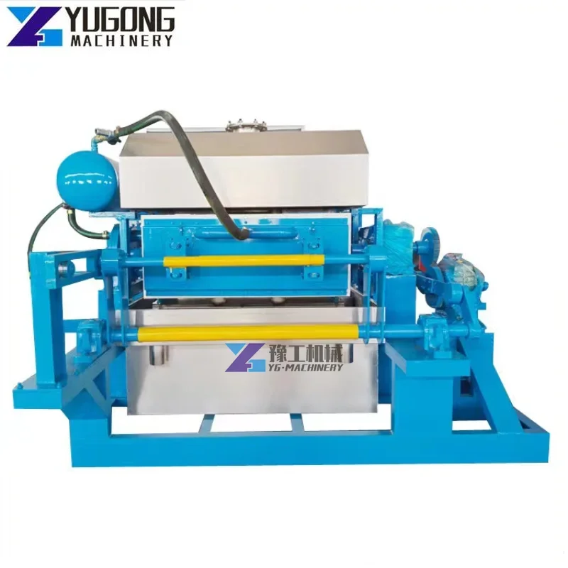 China Factory Price Egg Tray Production Line Egg Carton Making Machine with Drying Equipment Egg Crate Making Machine for Sale