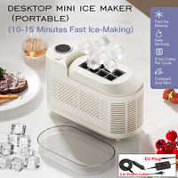 Portable Small ice Maker Mini Home Dormitory Office Camping 12V Car Automatic Ice Making Box Ice Machine 220V