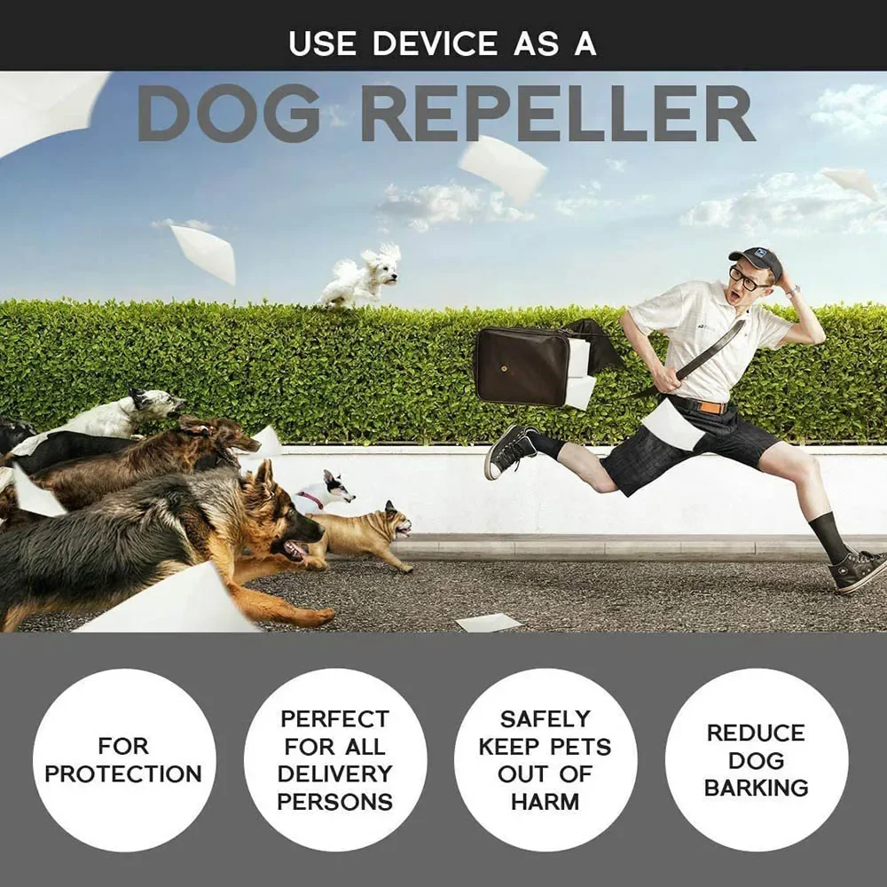 Pet Dog Repeller Anti Barking Stop Bark Training Device Trainer LED Ultrasonic Anti Barking Ultrasonic Without Battery dog