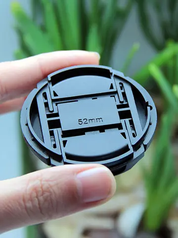 Camera Lens Cap for 49mm 52mm 55mm 58mm 62mm 67mm 72mm 77mm 82mm Lens Size Lens Cap Cover Snap-On Center-Pinch Lens Cap