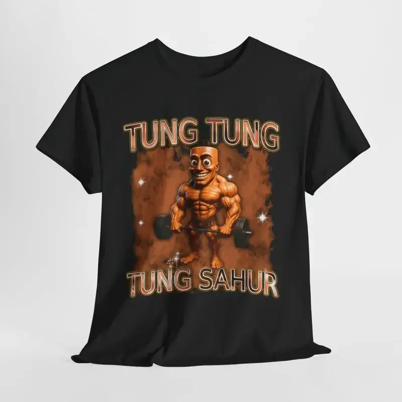 BrainroT T Shirt gifts meme Tralala Tung Sahur crocodilo cringe tees Italian