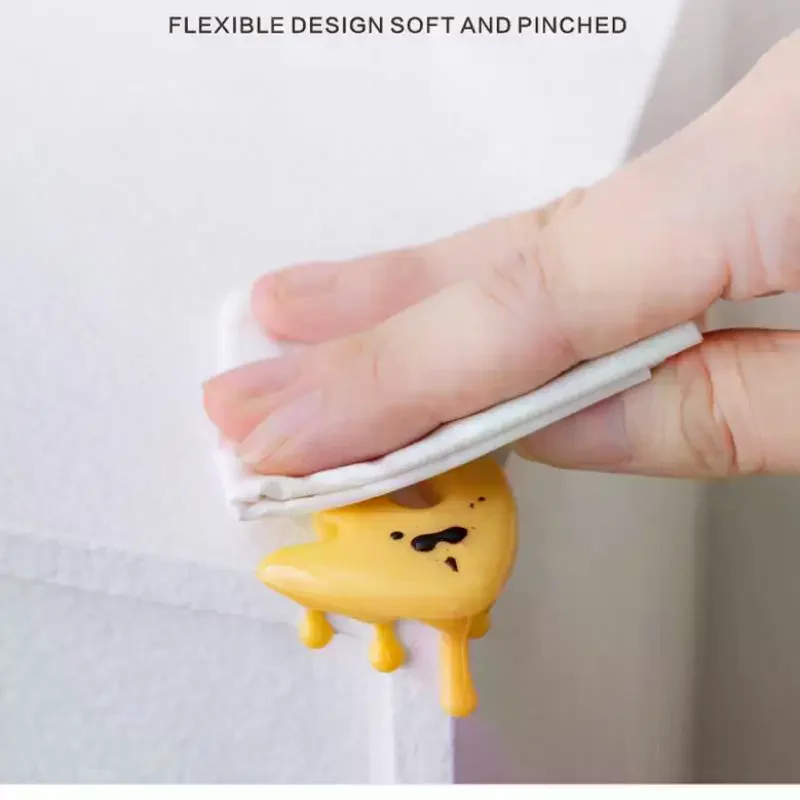 

4Pcs PVC Furniture Edge Cushions Water Drop Corner Protectors Table Leg Bumper Guards Home Protection For Sharp Angles