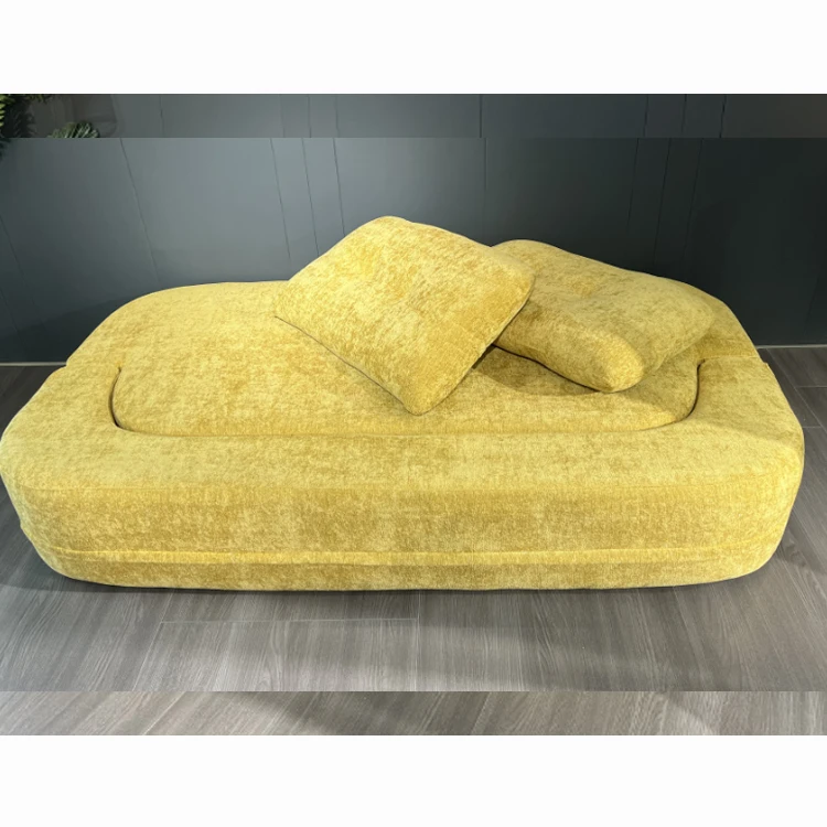 Compression Sofa Couch Foam Boneless Convertible Futon Sofa Bed Vacuum Compression Sofa  for Office Hotel Apartment Living Room