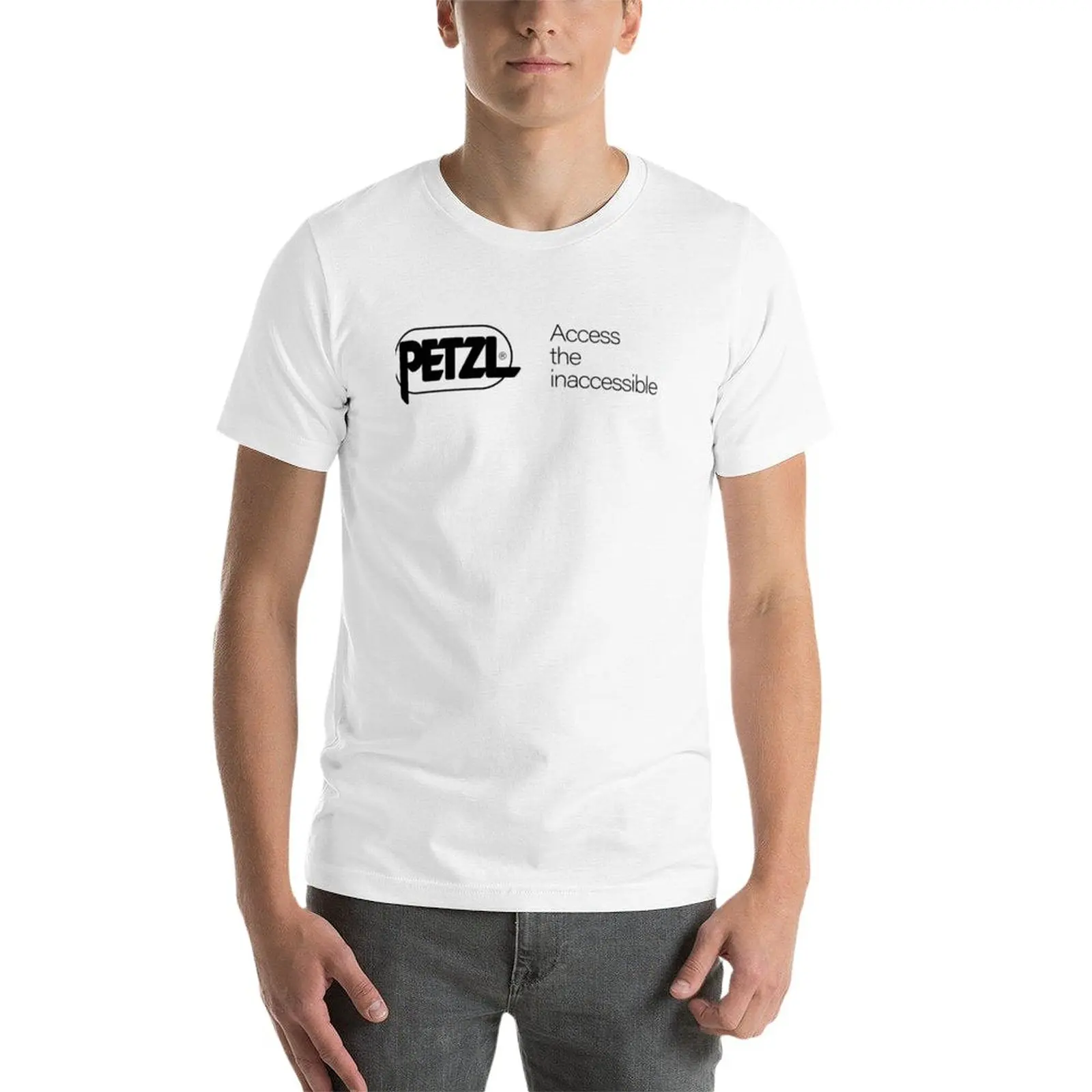 The Petzl Patch Tee T-Shirt new edition blacks hippie clothes anime clothes Men\'s t-shirts