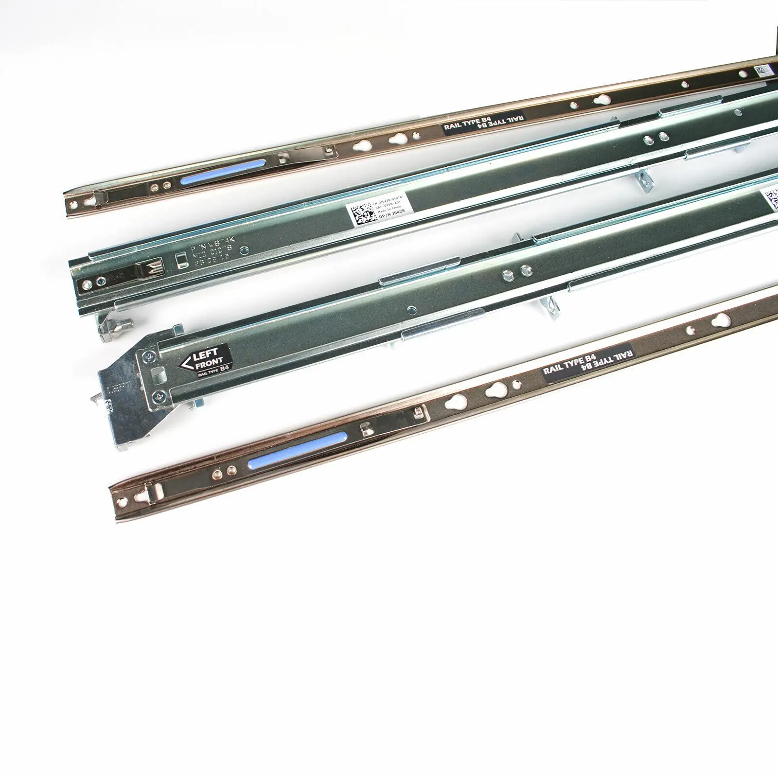 Imagem -04 - Readyrail para Dell Poweredge R520 R720 R730 R820 R740 R740xd R830 2u Estático Pronto Rails ii Rail Kit tipo b4 H872r