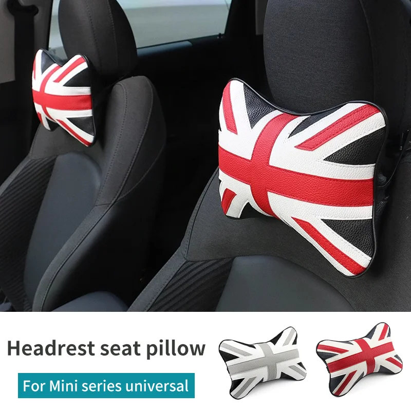 

Car Neck Pillow Car Seats Headrest Cushion For Mini Cooper F56 R56 U25 F55 F60 Universal Safety Bone Pillow