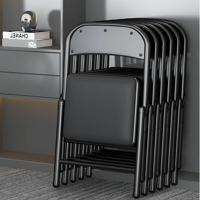 

Kitchen Nordic Dining Chair Folding Bedroom Computer Metal Party Dresser Dining Chair Salon Office Modern Cadeira Home Furniture