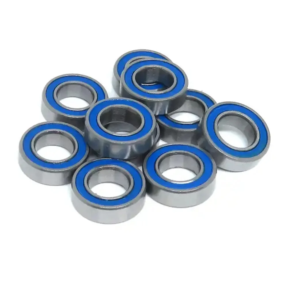 6700RS Bearing 10PCS 10x15x4 mm ABEC-3 Hobby Electric RC Car Truck 6700 RS 2RS Ball Bearings 6700-2RS Blue Sealed