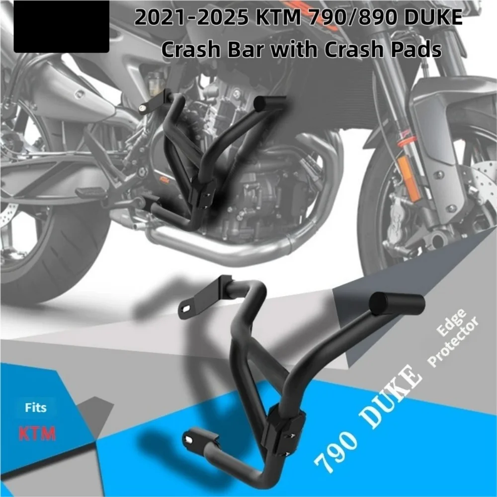 For KTM 390 790 890 Duke rugged structure racing bumper anti drop guard bar vehicle protection fittings view 2