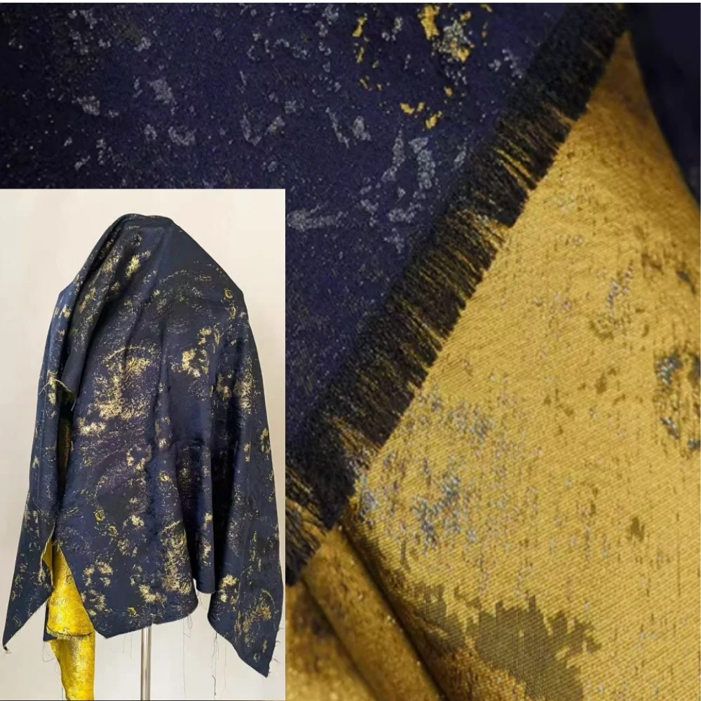 

Retro Jacquard Fabric Creative for Dress Hanfu Clothing Fashion Designer Diy Sewing Material Cloth Handmade Wholesale