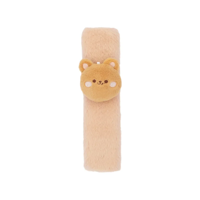 Cute Bear & Rabbit Car Seat Belt Cover for Kids - Soft, Anti-Chafing, Trendy Design, Essential Car Accessory to Decor & Protect!