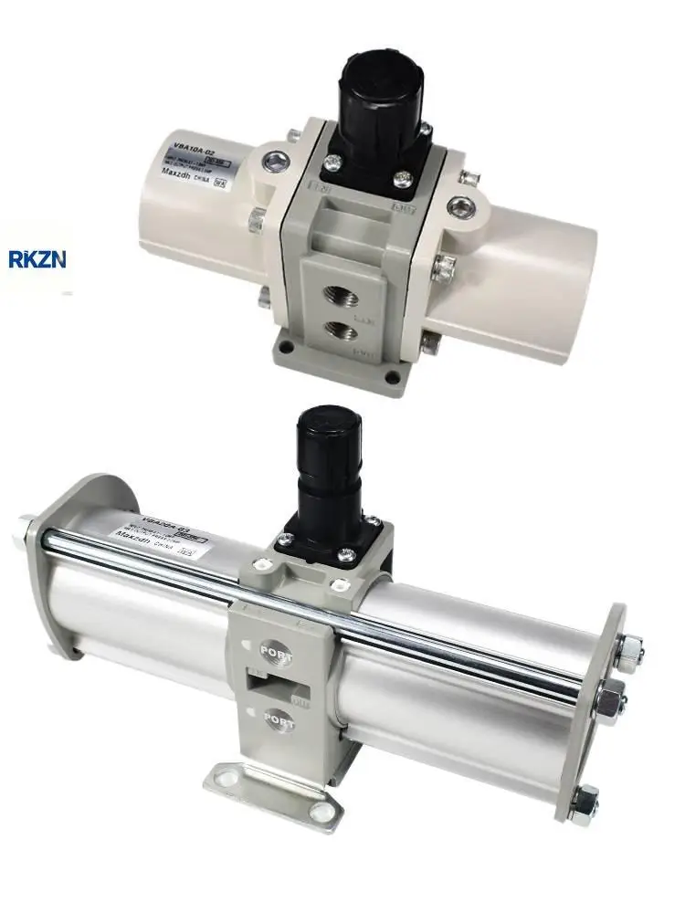 Air Pressure Booster Valve VBA10A 02GN VBA11A 02GN Booster Pump Compressed Air Parts Garment Factory Sewing Pneumatic Equipment