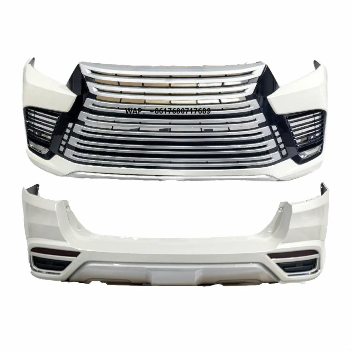 MX Car Exterior Parts Upgrade Front and Rear Body Kit Conversion Facelift for HIGHLANDER for Kluger 2012-2014