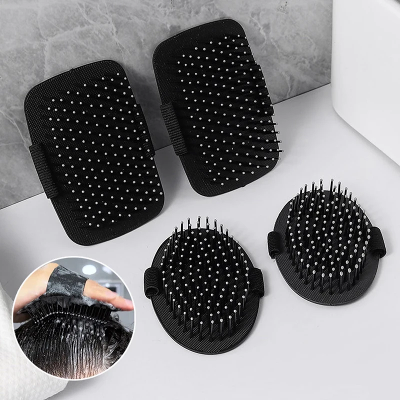 Gentle Head Massage Comb Strap-on Shampoo Bath Massage Air Cushion Comb Reduce Hair Loss Shower Brushes Portable Styling Tools