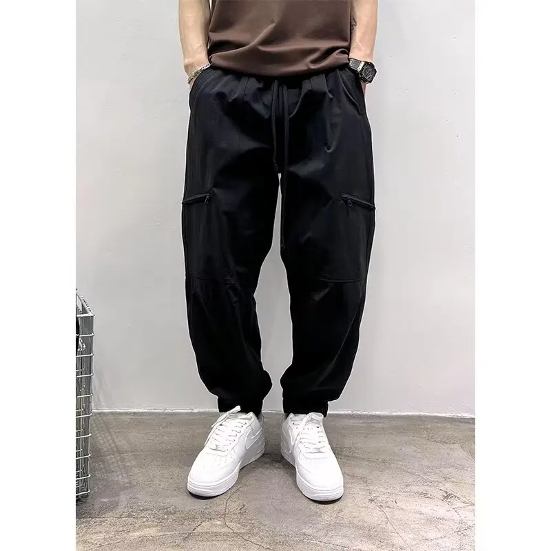 Pantalon de Travail Fonctionnel pour Homme, Vêtement d\'Extérieur Décontracté, Simple, Solide, Adapté à la Reliure des Jambes, Nouvelle Collection