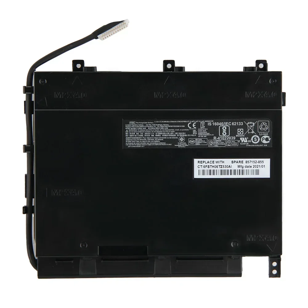 Batteries PF06XL HSTNN-DB7M For HP Omen 17-w110ng 17t-w100 17-w120TX 853294-850 Replacement Battery With Tool 8300mAh