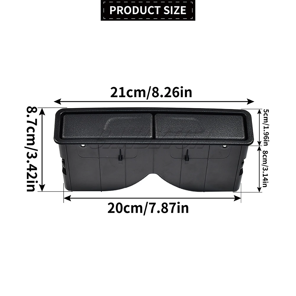 Rear Seat Armrest Insert Drinks Dual Cup Holder A0998100213 New For Mercedes-Benz W222 W176 W246 W205 S205 X156 car accessories