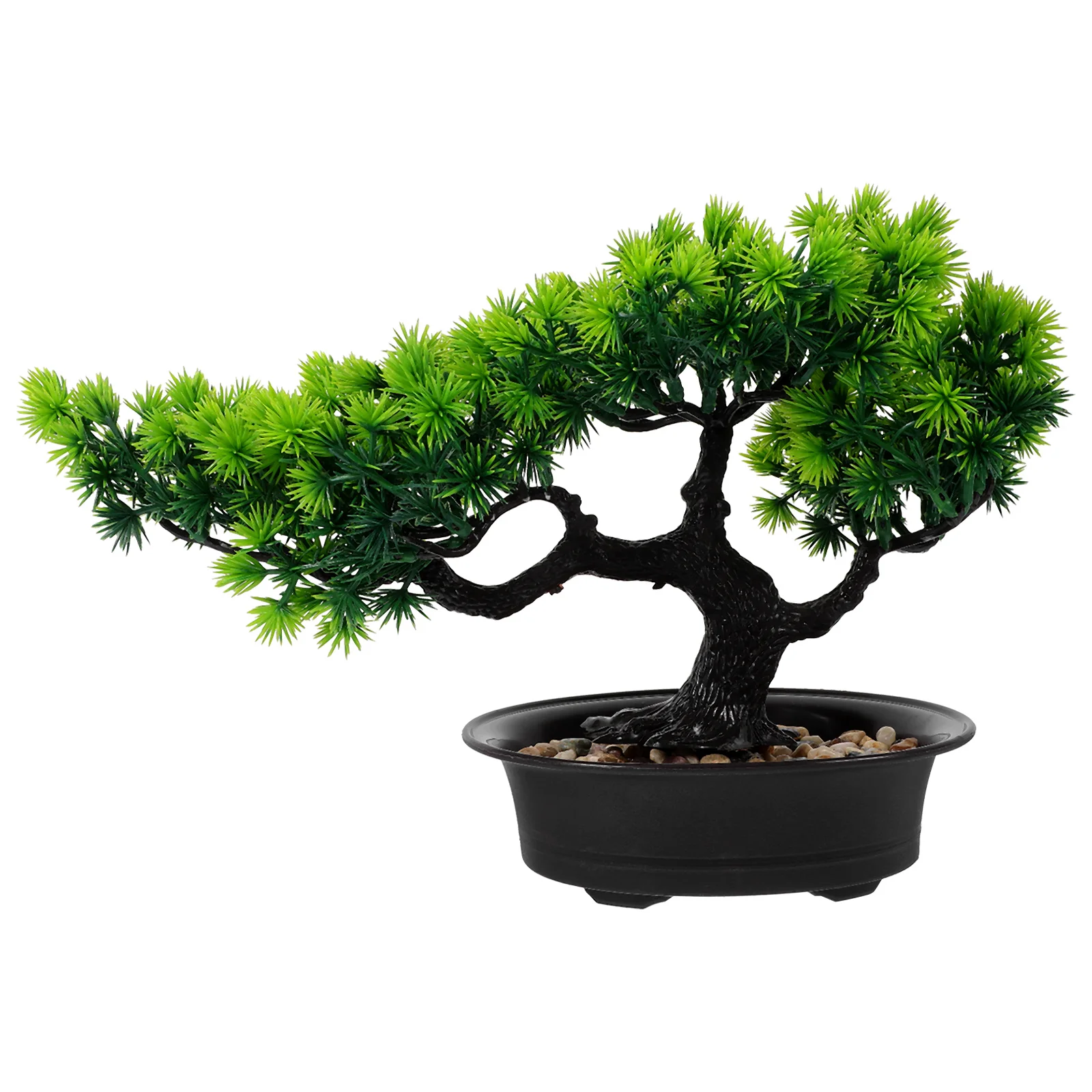 

Artificial Pine Potted Plant Simulation Plants Household Fake Foam Mini Bonsai Tree Office Decor Vivid Colorful Eye Catching