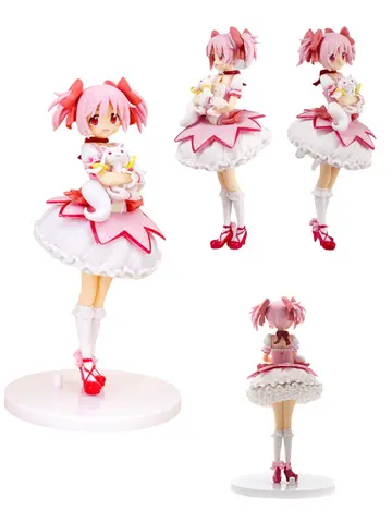 18CM Puella Magi Madoka Magica Aniem Figure Kaname Madoka Magic Girl PVC Anime Action Figures Model Anime Cartoon Model Toy Gift