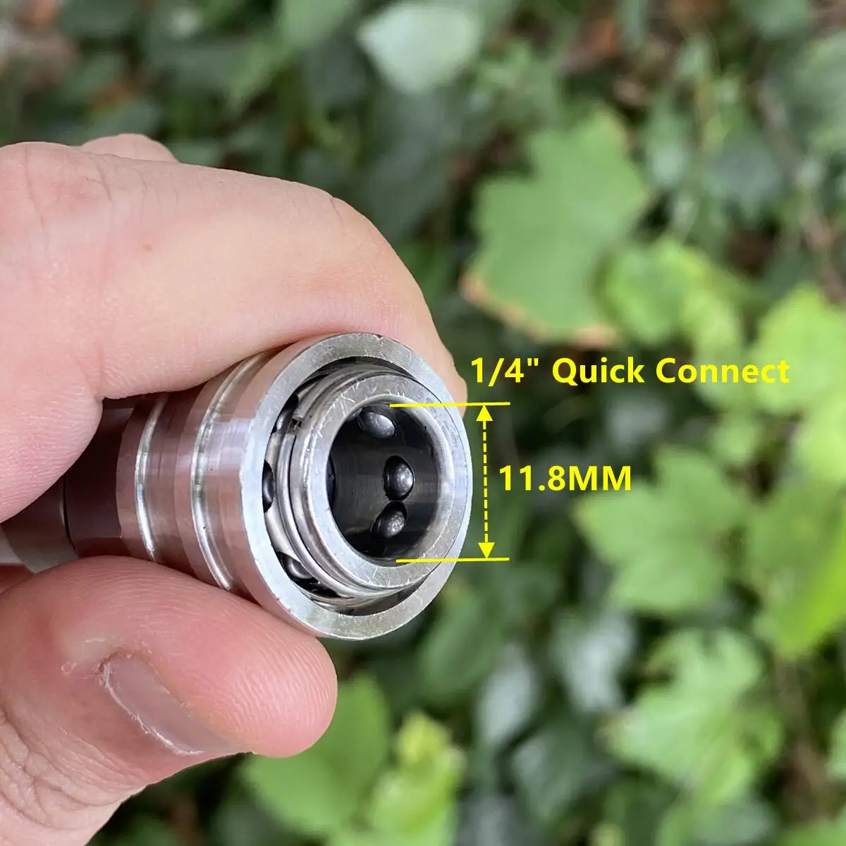 Car Wash Gun Adaptor For Nilfisk KEW ALTO WAP CALM To 1/4" Quick Connect Stainless Steel High Pressure Wash Converter