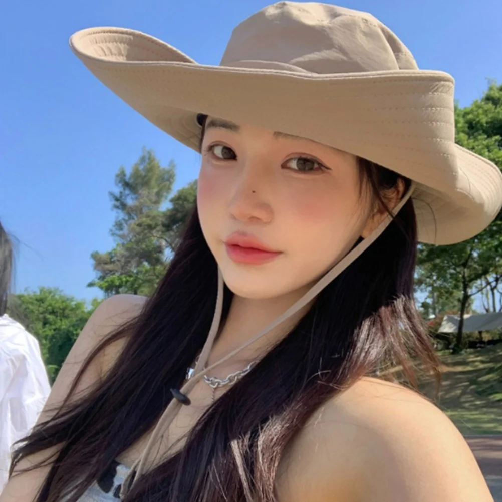 

Sun Visor Fishing Hat Golf Hats for Men Hiking Women Chiller Bucket UV Protection Crochet Miss Men's